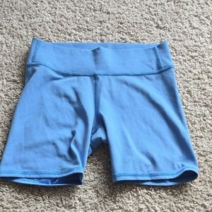 BOGO All in Motion Blue Bike Shorts Moisture-Wicking Mid-Thigh Youth Large 10 12